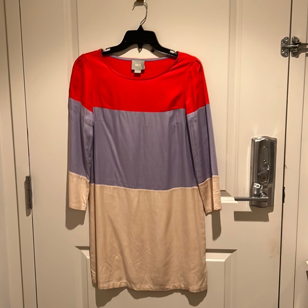 Maeve Striped Shift Dress